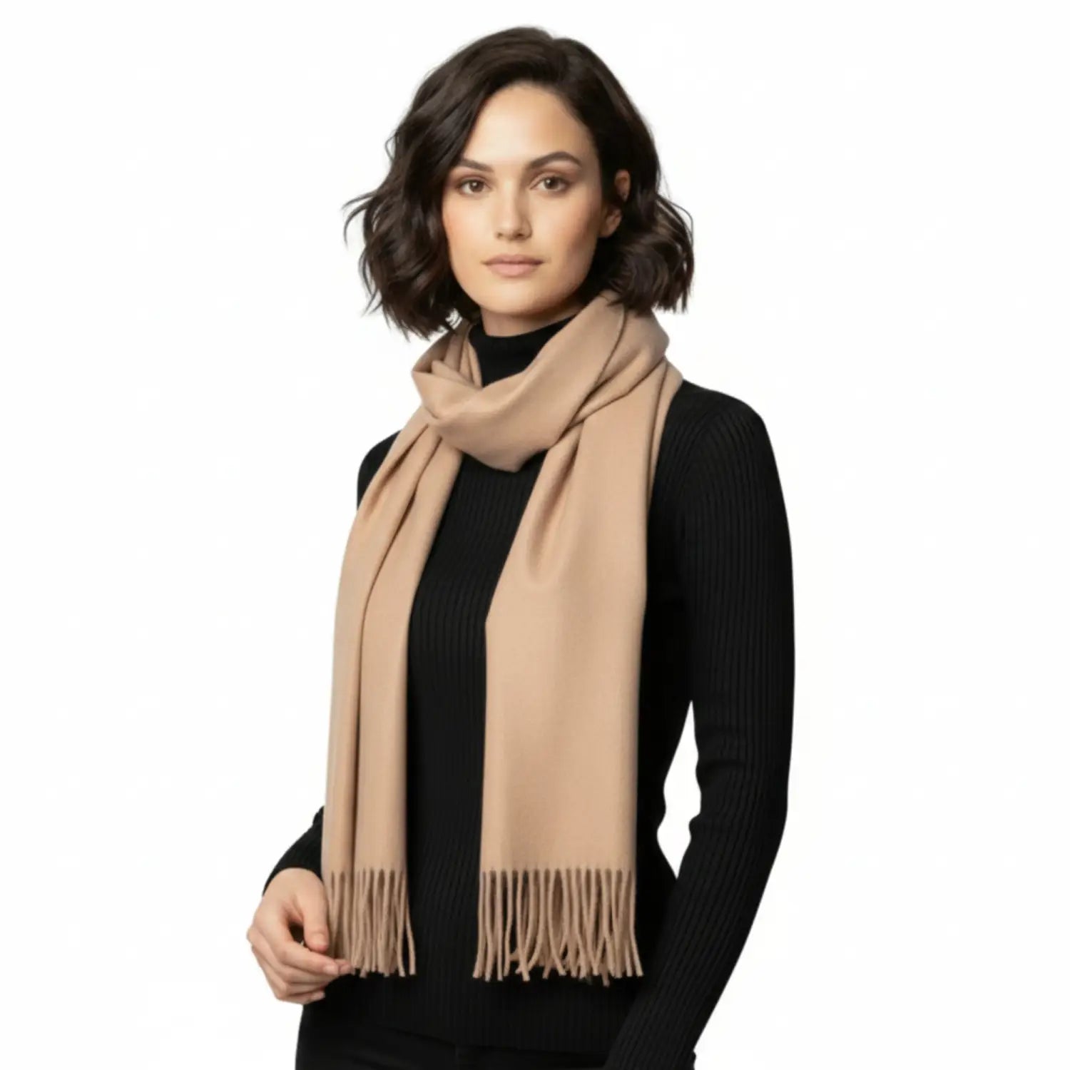 Pashmina Scarf Oversized Cashmere Feel Warm Scarf - Warm Scarves