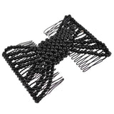 Black Beads Hair Combs for Pearl Beads Hair Accessory