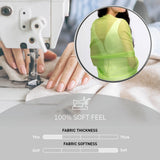 Woman sewing on sewing machine - Plain Chiffon Shawl Semi-Opaque