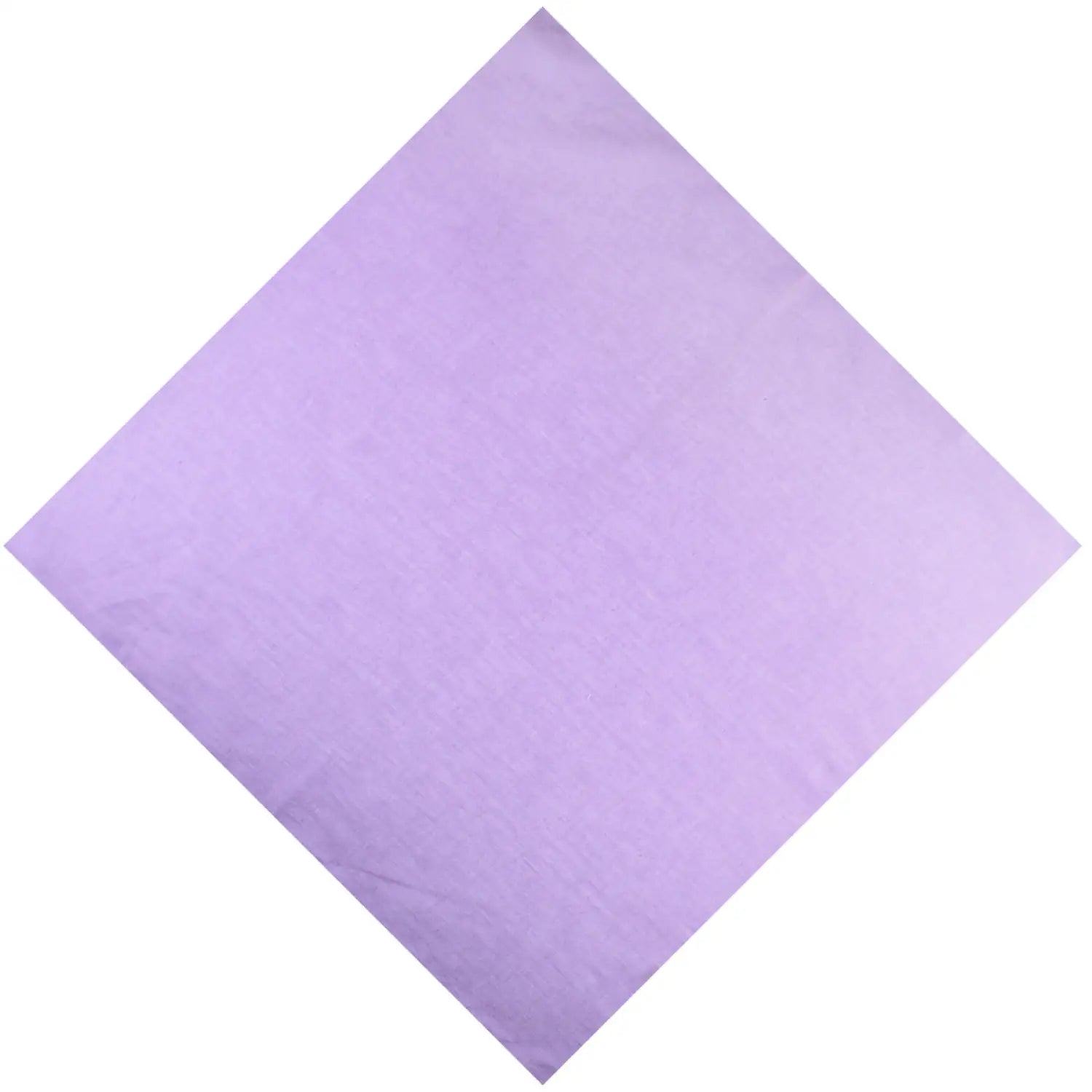 Lavender cotton bandana napkin in Plain Solid Bandana 100% Cotton Square Bandanna