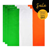 SALE 3PCS Irish Flag Bandana Cotton - 50% off paper bags with Ireland flag