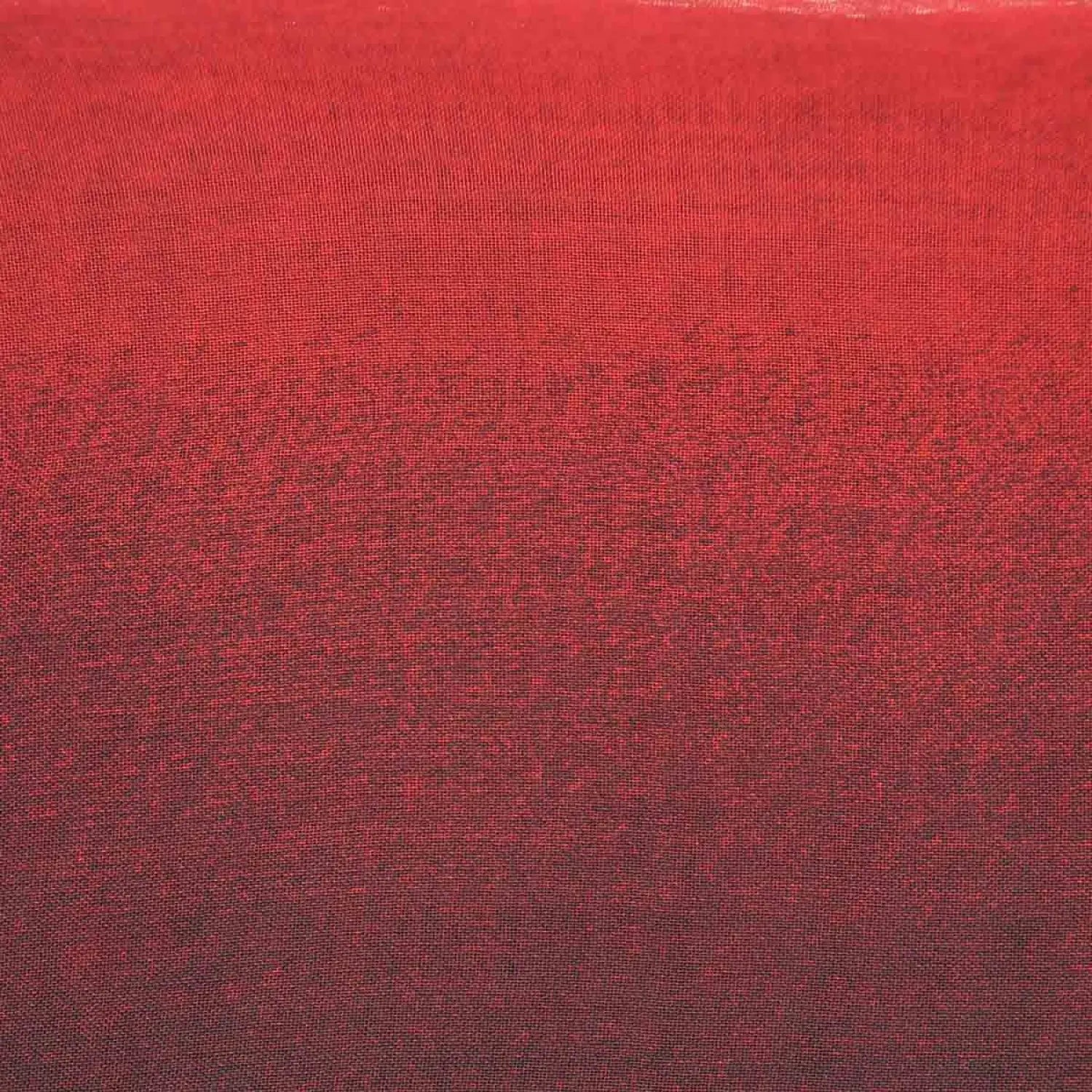 SALE Classic Plain Chiffon Scarf Two Tone Red - Scarves