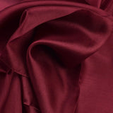 Mulberry silk scarf in maroon red fabric