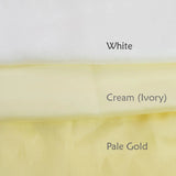 SALE Plain Pure Mulberry Silk Scarf Lightweight Soft Skin Friendly Scarves Ivory - Scarves