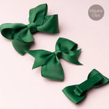 School Hair Accessories Set with Bow Alice Bands Alligator Clips & Elastics - Hair Accessory Set