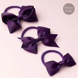 School Hair Accessories Set with Bow Alice Bands Alligator Clips & Elastics - Hair Accessory Set
