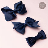 School Hair Accessories Set with Bow Alice Bands Alligator Clips & Elastics - Hair Accessory Set