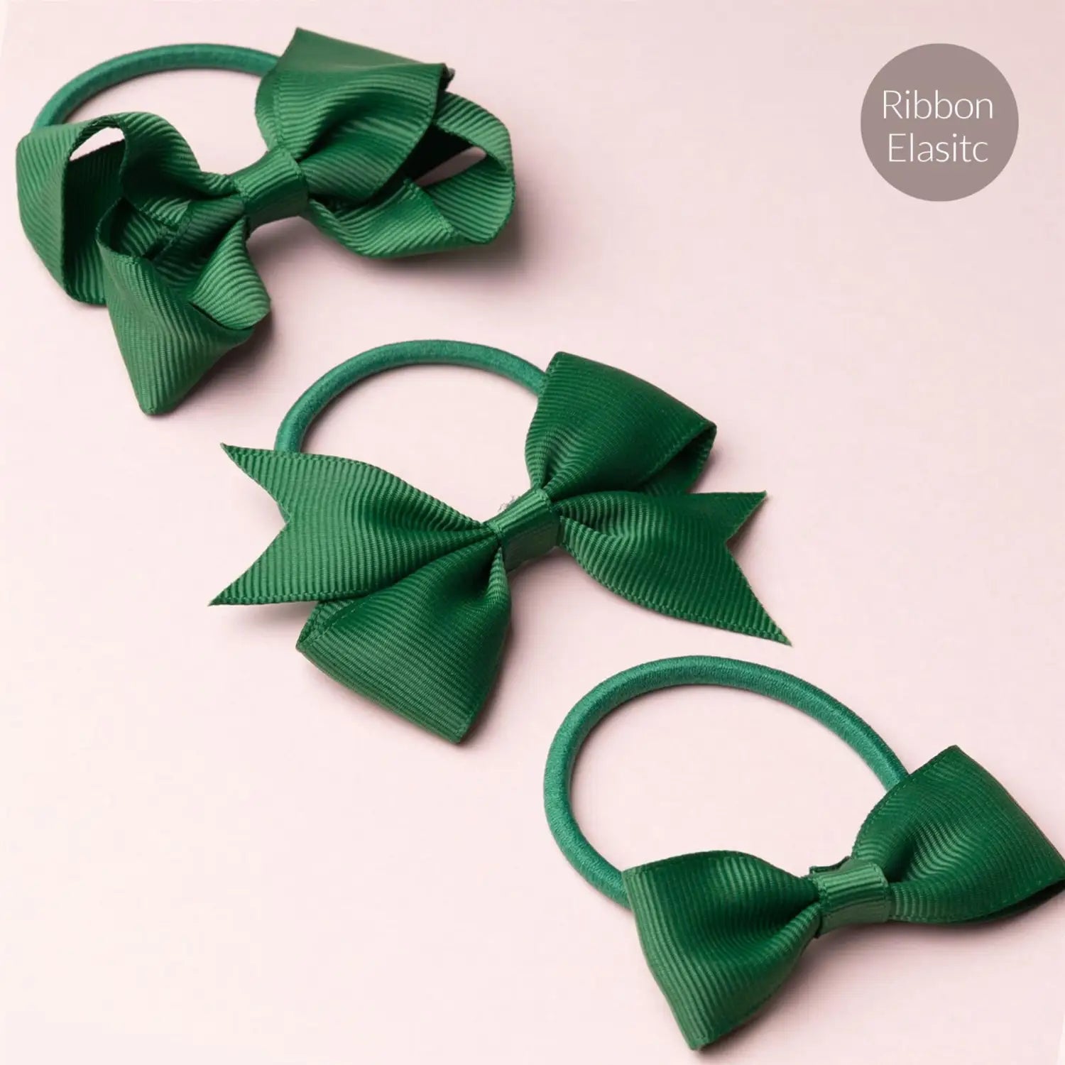 School Hair Accessories Set with Bow Alice Bands Alligator Clips & Elastics - Hair Accessory Set