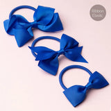 School Hair Accessories Set with Bow Alice Bands Alligator Clips & Elastics - Hair Accessory Set