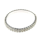 Diamond eternity ring featured in Sparkling Stone Cuff - Crystal Diamante Bracelet
