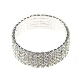 Crystal Diamante Bracelet from Sparkling Stone Cuff collection