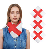 St. George Flag Cotton Bandana Multifunctional Set for Patriotic Fashion & Utility - 3PCS - Bandanas