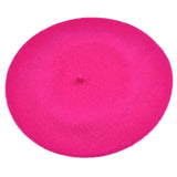 Timeless French Wool Beret in Elegant Colours - Hats
