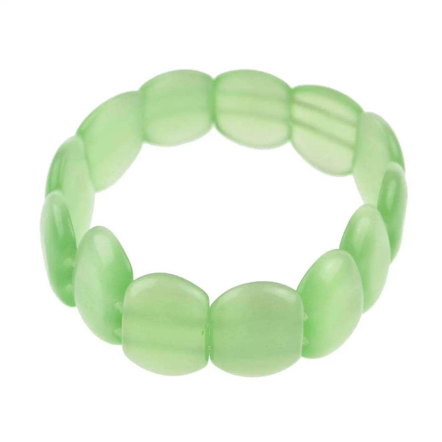 Pastel plastic bead bracelet perfect for every occasion