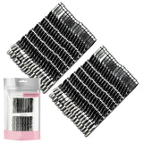 Twisted Kirby Metal Bobby Hair Grips - 36pcs black and white hair brushes package