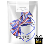 Union Jack Sequin Bow Headbands - 2 Pack, British flag accessory