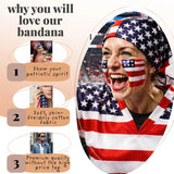 USA Flag Cotton Bandana - Bandanas
