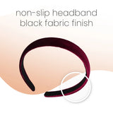 Velvet School Hair Accessory Set - Headbands & Scrunchies in Uniform - Hair Accessory Set