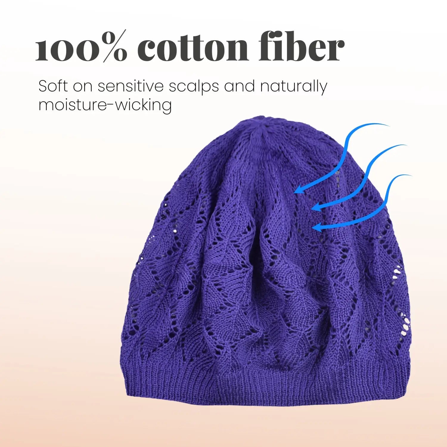 Women’s Leaf Design Knitted Crochet Beanie Hat - Hats