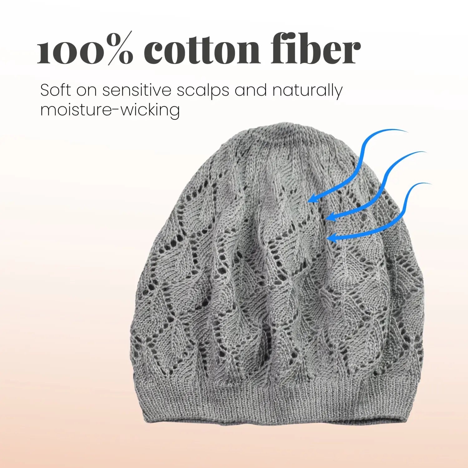 Women’s Leaf Design Knitted Crochet Beanie Hat - Hats